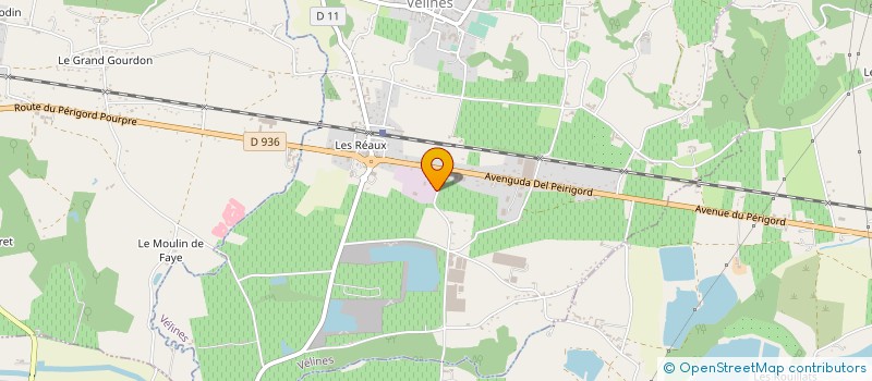 localisation de l'entreprise BOUIJAUD  VELINES