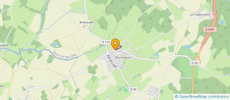 localisation de l'entreprise BOUILLAUD FRERES  BOURNEAU