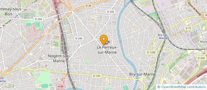 localisation de l'entreprise BOUILLES  LE PERREUX-SUR-MARNE