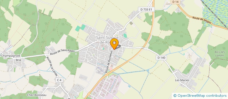 localisation de l'entreprise BOUILLET RENOVATION  SAINT-SULPICE-DE-ROYAN