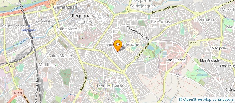 localisation de l'entreprise BOUILLET TRAITEUR à PERPIGNAN