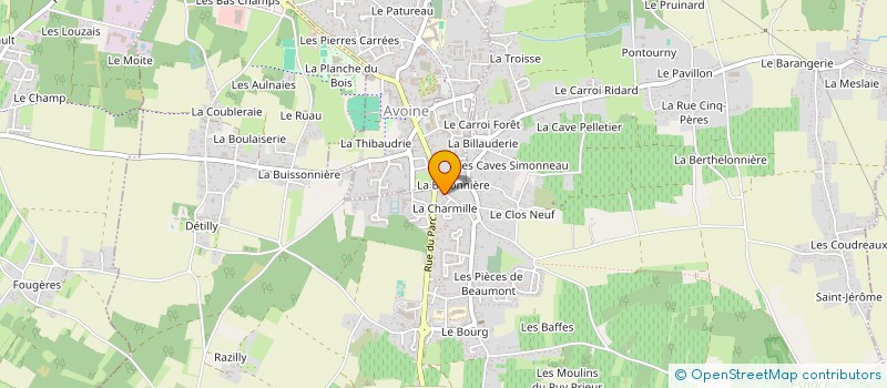 localisation de l'entreprise BOUILLON / ASCA  BEAUMONT-EN-VERON