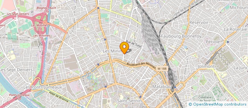 localisation de l'entreprise BOUILLON BRILLANT  TOULOUSE