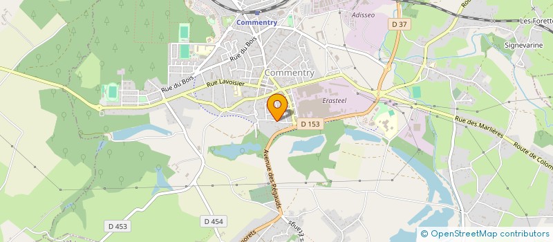 localisation de l'entreprise BOUILLON DE CULTURE BOURBONNAISE  COMMENTRY