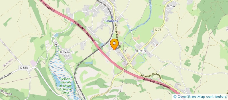 localisation de l'entreprise BOUILLON DE CULTURES 38  CHABONS