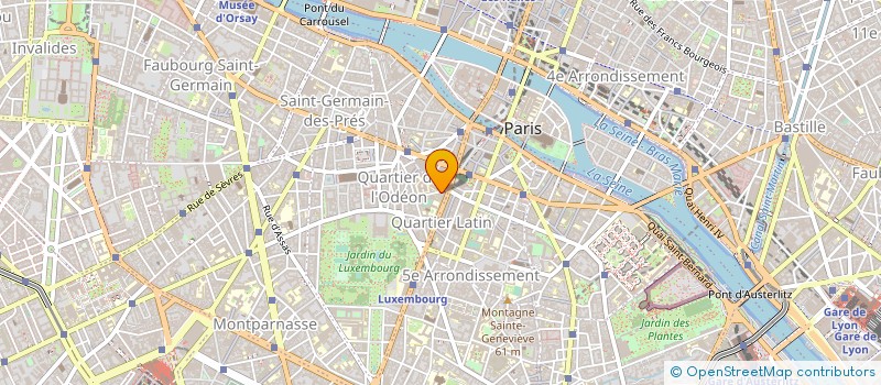 localisation de l'entreprise BOUILLON RACINE  PARIS