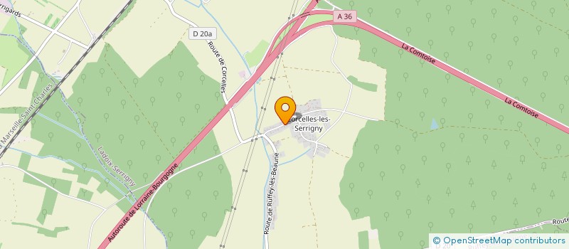 localisation de l'entreprise BOUILLOT  LADOIX-SERRIGNY