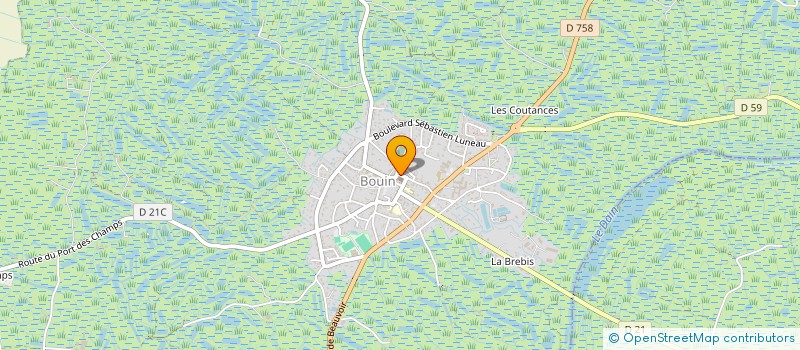 localisation de l'entreprise BOUIN ALZHEIMER  BOUIN