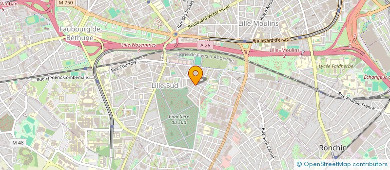 localisation de l'entreprise BOUIRMANE SERVICES à LILLE