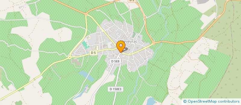 localisation de l'entreprise BOUISSET GIMENO  VILLEVEYRAC