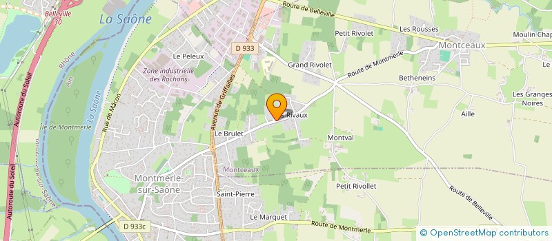 localisation de l'entreprise BOUISSET IMMO  MONTCEAUX