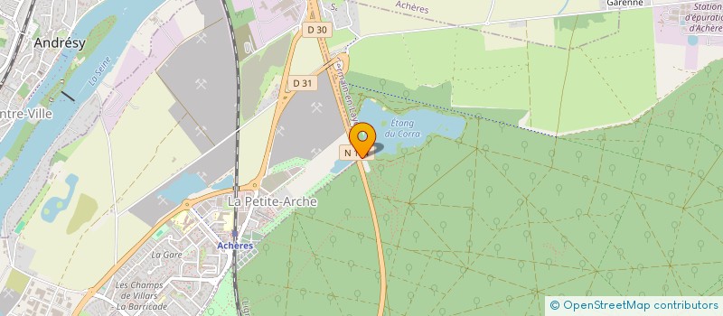 localisation de l'entreprise BOUJU à SAINT-GERMAIN-EN-LAYE