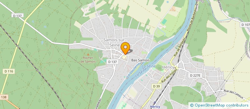 localisation de l'entreprise BOUK  SAMOIS-SUR-SEINE