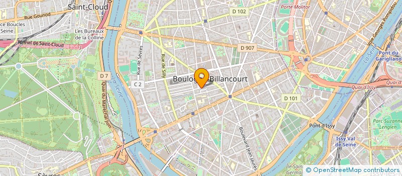 localisation de l'entreprise BOUKAIPOL à BOULOGNE-BILLANCOURT