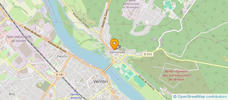 localisation de l'entreprise BOUKDIR  VERNON