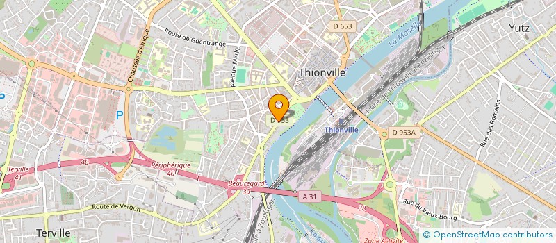 localisation de l'entreprise BOUKHALFA 57 à THIONVILLE