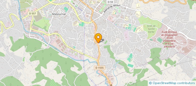 localisation de l'entreprise BOUKHALFA ET FILS à DRAGUIGNAN