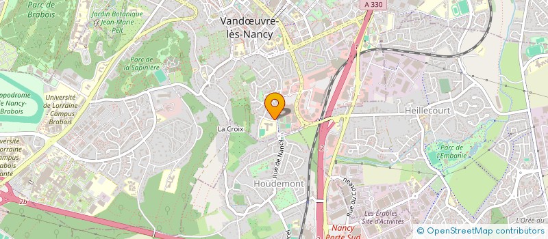 localisation de l'entreprise BOUKHORSA ZITTER  VANDUVRE-LES-NANCY