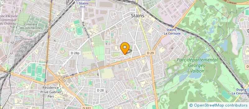localisation de l'entreprise BOUKHRISS TAXI à STAINS