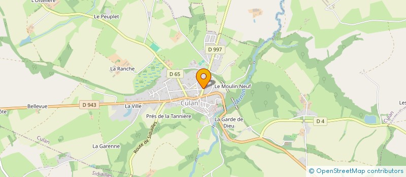 localisation de l'entreprise BOUKI PRODUCTION  CULAN