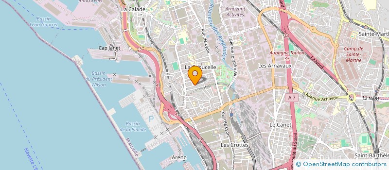 localisation de l'entreprise BOUKOULT à MARSEILLE