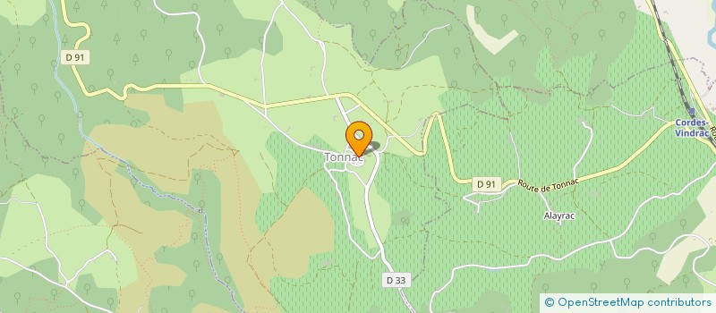 localisation de l'entreprise BOUL'B  TONNAC