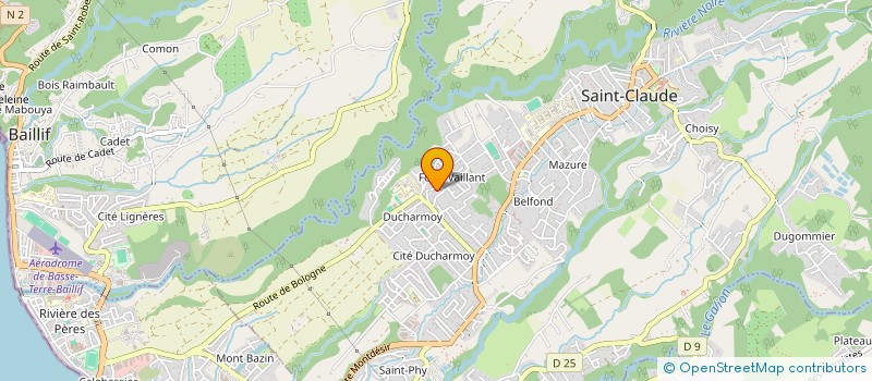 localisation de l'entreprise BOUL & BIL SCI à VIEUX-HABITANTS