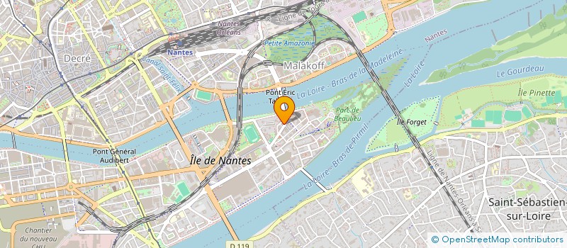 localisation de l'entreprise BOUL'BUR à NANTES