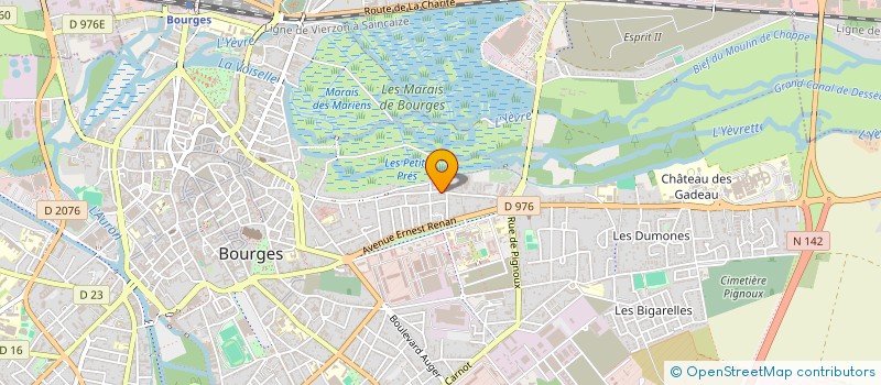 localisation de l'entreprise BOUL'MICH à BOURGES