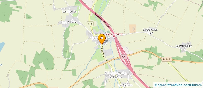 localisation de l'entreprise BOUL'PAT à PRECY-SUR-VRIN