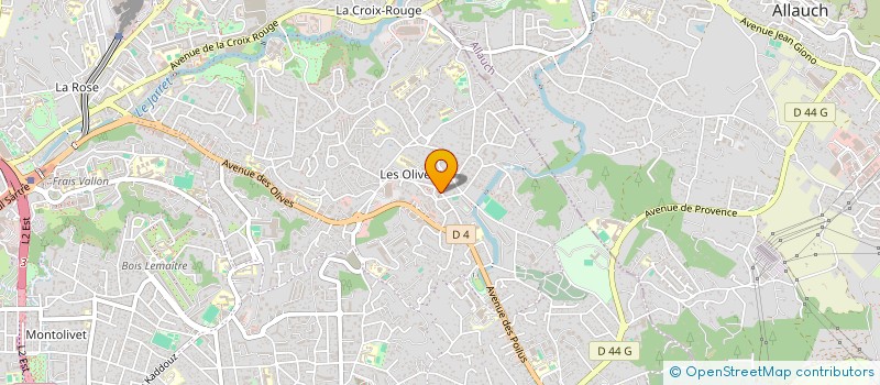 localisation de l'entreprise BOUL PATI DES OLIVES à MARSEILLE