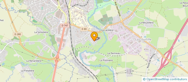 localisation de l'entreprise BOUL & PIL à LA ROCHE-SUR-YON