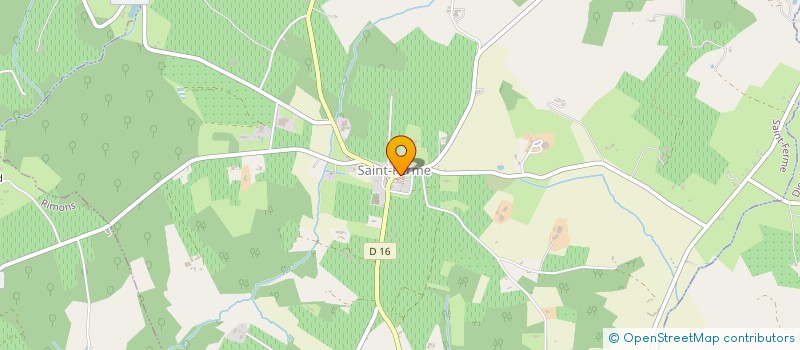 localisation de l'entreprise BOULADO  SAINTE-GEMME