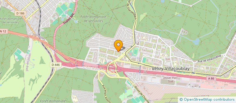 localisation de l'entreprise BOULADREAMS à VELIZY-VILLACOUBLAY