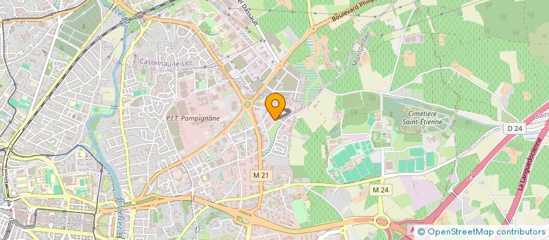 localisation de l'entreprise BOULAJHAF à MONTPELLIER
