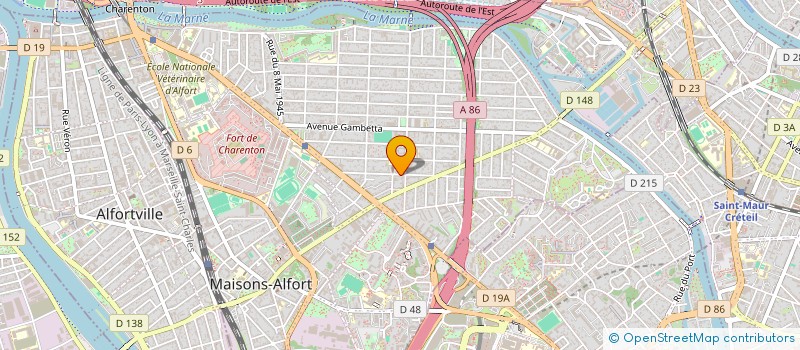 localisation de l'entreprise BOULAKIA 35 à MAISONS-ALFORT