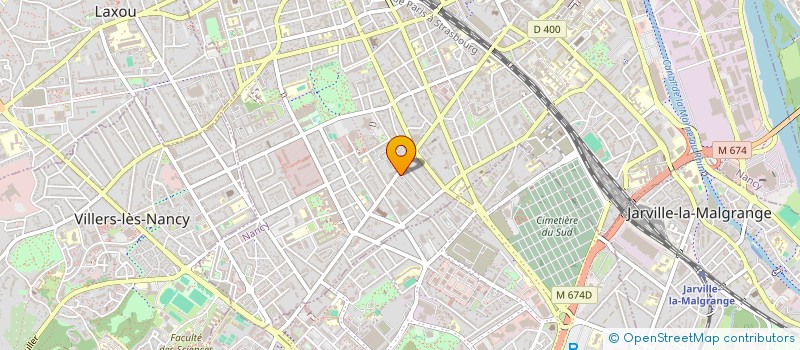 localisation de l'entreprise BOULANG PATISS EST à NANCY