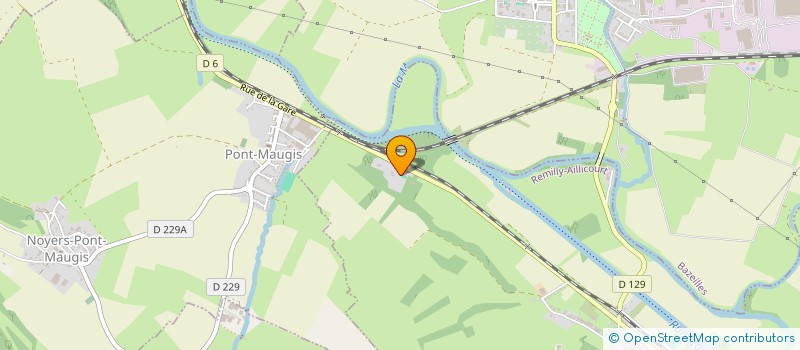 localisation de l'entreprise BOULANGE  REMILLY-AILLICOURT