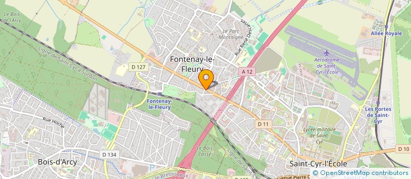 localisation de l'entreprise BOULANGE DE FONTENAY à FONTENAY-LE-FLEURY