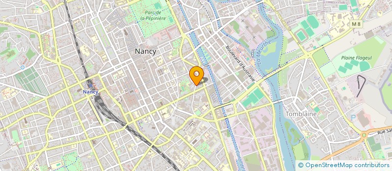 localisation de l'entreprise BOULANGE HENRY  NANCY