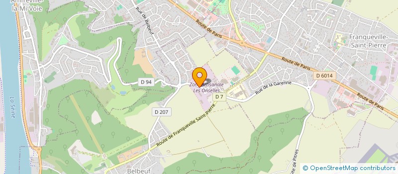 localisation de l'entreprise BOULANGER AGENCEMENT à BELBEUF