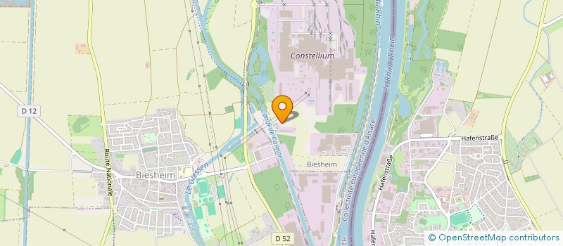 localisation de l'entreprise BOULANGER INGENIERIE ET NEGOCE  BIESHEIM