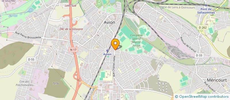 localisation de l'entreprise BOULANGERIE AA  AVION