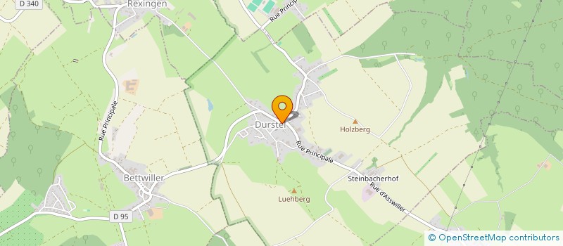 localisation de l'entreprise BOULANGERIE ADELE  DURSTEL