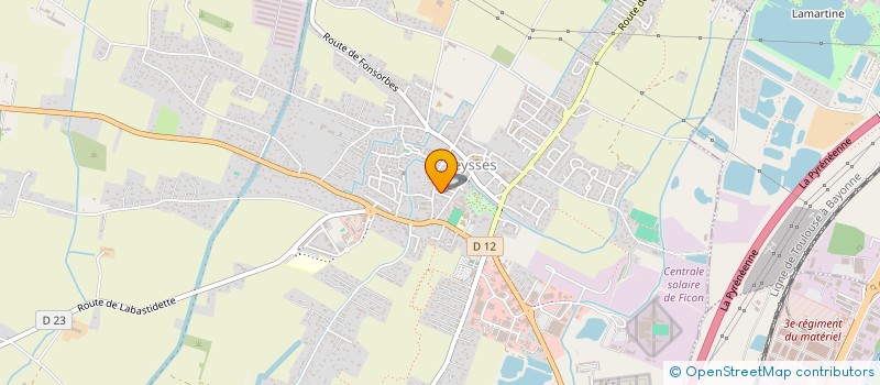 localisation de l'entreprise BOULANGERIE ALIES  SEYSSES