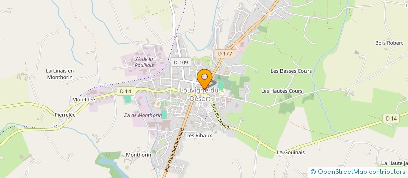 localisation de l'entreprise BOULANGERIE ANTIMES DE ABREU à LOUVIGNE-DU-DESERT