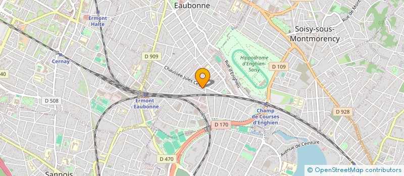 localisation de l'entreprise BOULANGERIE ARIJ à EAUBONNE