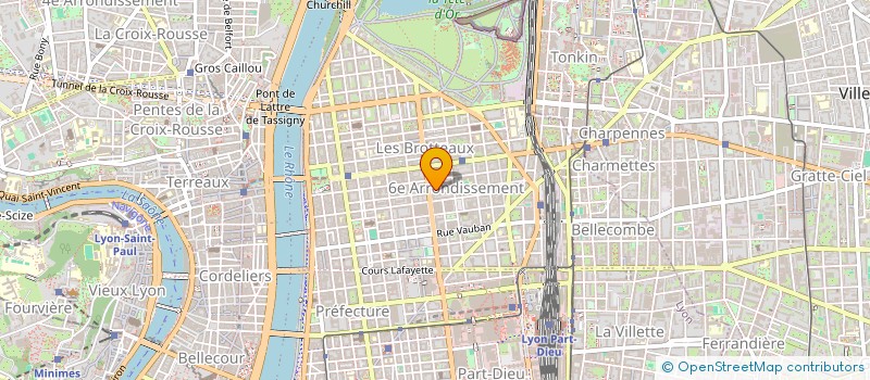 localisation de l'entreprise BOULANGERIE ARTISANS DE LA FAMILLE  LYON