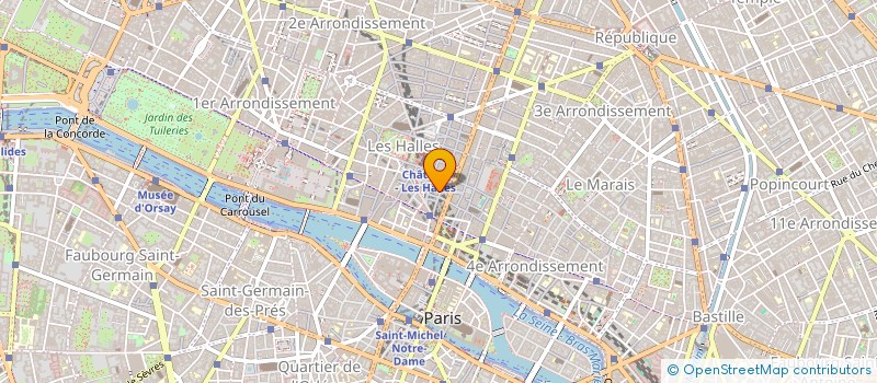 localisation de l'entreprise BOULANGERIE AVENIR  PARIS