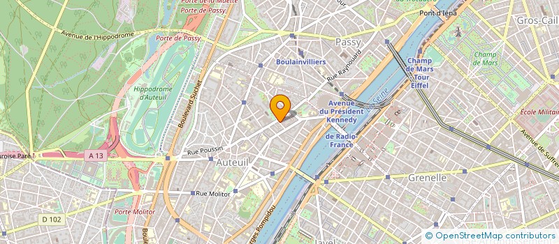 localisation de l'entreprise BOULANGERIE BASIL  PARIS